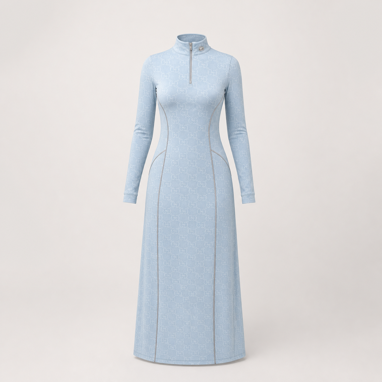 COVVE Resort Monogram Dress